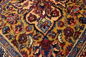 Antique Red Traditional 11X16 Mashad Persian Rug