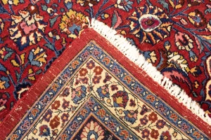 Antique Red Traditional 11X16 Mashad Persian Rug