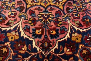 Antique Red Traditional 11X16 Mashad Persian Rug