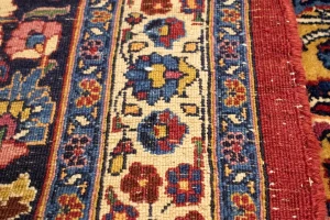 Antique Red Traditional 11X16 Mashad Persian Rug