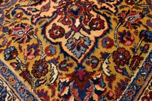 Antique Red Traditional 11X16 Mashad Persian Rug