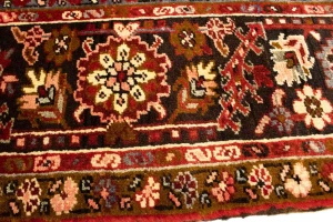 Antique Red Geometric 11X15 Heriz Persian Rug