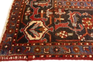 Semi Antique Red Floral 11X15 Goravan Heriz Persian Rug