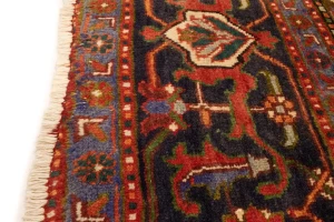 Semi Antique Red Floral 11X15 Goravan Heriz Persian Rug