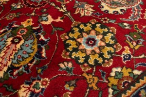 Semi Antique Red Traditional 10X15 Tabriz Persian Rug