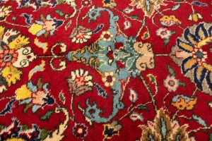 Semi Antique Red Traditional 10X15 Tabriz Persian Rug