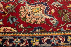 Semi Antique Red Traditional 10X15 Tabriz Persian Rug