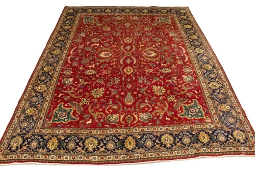 Semi Antique Red Traditional 11'5X14 Tabriz Persian Rug