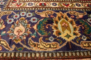 Semi Antique Red Traditional 11'5X14 Tabriz Persian Rug