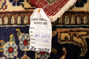 Semi Antique Red Traditional 11'5X14 Tabriz Persian Rug
