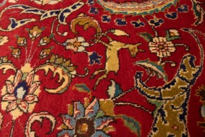 Semi Antique Red Traditional 11'5X14 Tabriz Persian Rug