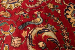 Semi Antique Red Traditional 11'5X14 Tabriz Persian Rug
