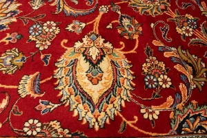 Semi Antique Red Traditional 12X15 Tabriz Persian Rug