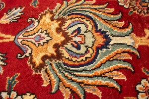 Semi Antique Red Traditional 12X15 Tabriz Persian Rug