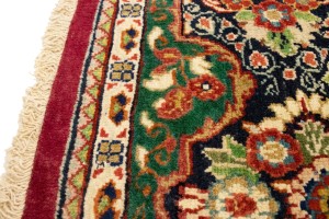 Semi Antique Maroon Red Traditional 10'5X17 Mahal Persian Rug