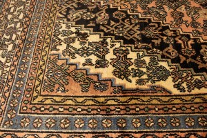 Antique Peach Orange Tribal 11X15 Hamedan Persian Rug
