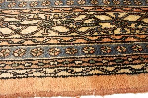 Antique Peach Orange Tribal 11X15 Hamedan Persian Rug