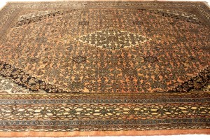 Antique Peach Orange Tribal 11X15 Hamedan Persian Rug
