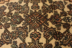 Antique Peach Orange Tribal 11X15 Hamedan Persian Rug