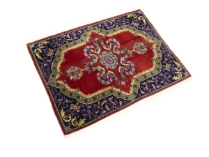 Red Vintage Floral 2X3 Kashan Persian Oriental Rug