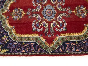 Red Vintage Floral 2X3 Kashan Persian Oriental Rug