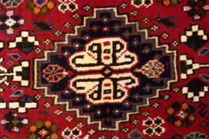 Red Tribal 3X5 Shiraz Persian Rug