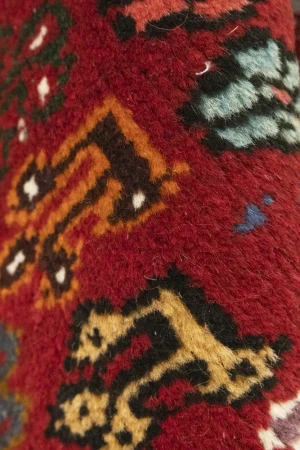 Red Tribal 3'5X5 Shiraz Persian Rug