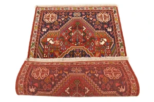 Red Tribal 3X5 Shiraz Persian Rug