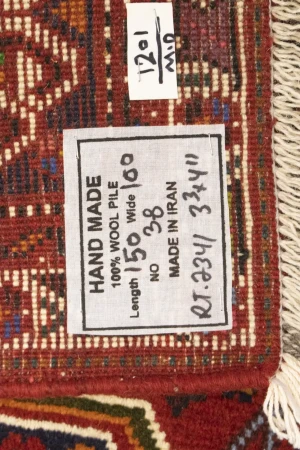 Red Tribal 3X5 Shiraz Persian Rug