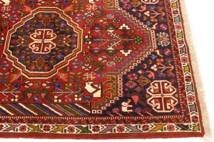 Red Tribal 3X5 Shiraz Persian Rug