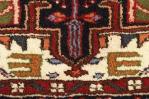 Cream 5X7 Geometric Tribal Vintage Oriental Persian Rug