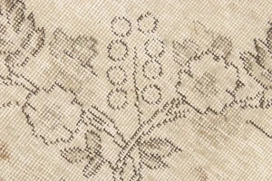 Muted Color Floral 10X13 Antique Distressed Oriental Rug