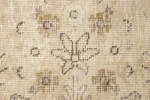 Muted Color Floral 10X13 Antique Distressed Oriental Rug