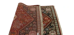 Red Tribal 3X5 Shiraz Persian Rug