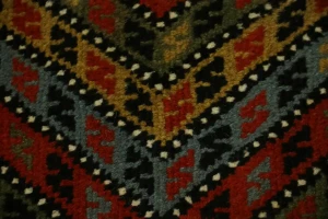 Orange-red Tribal 4X6 Ghoochan Persian Rug