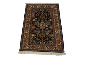Dark Navy Classic 2X3 Bidjar Persian Rug