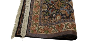 Dark Navy Classic 2X3 Bidjar Persian Rug