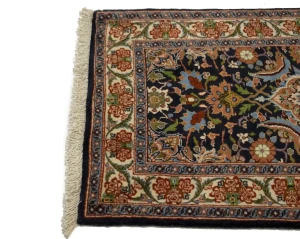 Dark Navy Classic 2X3 Bidjar Persian Rug