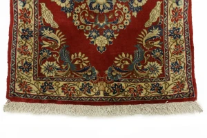 Orange-red Pictorial 2X3 Bidjar Persian Rug