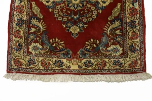 Orange-red Pictorial 2X3 Bidjar Persian Rug