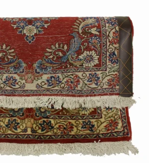Orange-red Pictorial 2X3 Bidjar Persian Rug
