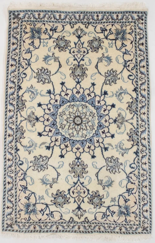 Cream Classic 3X4 Nain Persian Rug