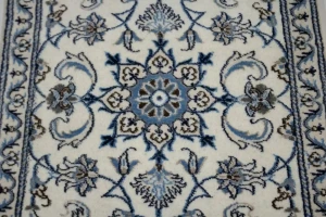 Cream Classic 2X5 Nain Persian Rug