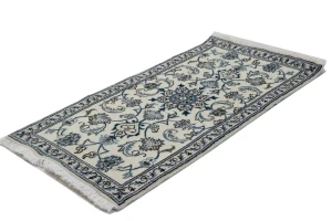 Cream Classic 2X5 Nain Persian Rug
