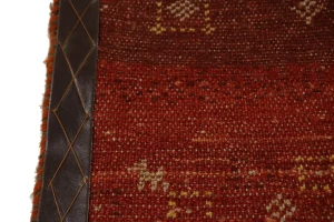 Red Tribal 3X4 Gabbeh Persian Rug