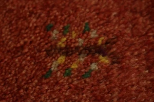 Red Tribal 3X4 Gabbeh Persian Rug
