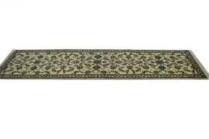Cream Traditional 2'5X9'6 Nain Kashmar Persian Runner