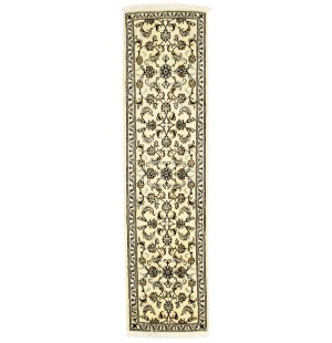 Cream Classic 3X10 Nain Kashmar Persian Runner Rug