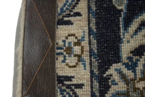 Navy Blue Classic 3X4 Nain Kashmar Persian Rug