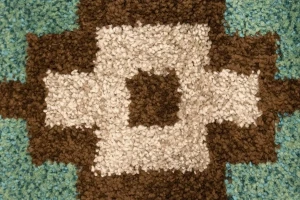 Multicolored Allover 5X8 Modern Machine-Made Rug